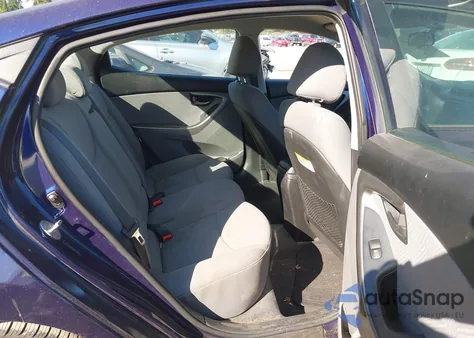 2013 Hyundai Elantra Gls z USA, uszkodzony, nr VIN 5NPDH4AE4DH412149